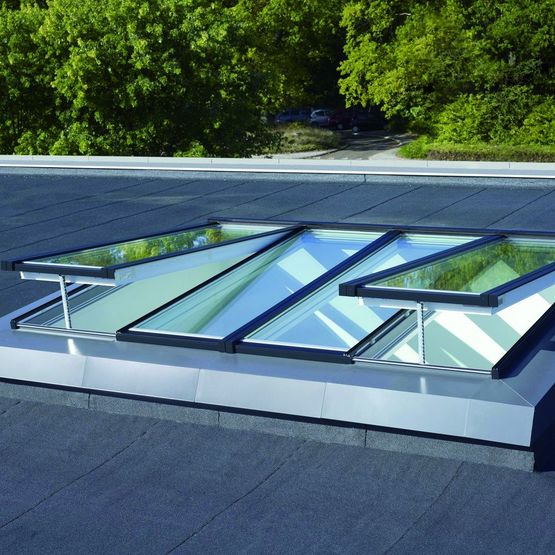  Verrière modulaire en résidentiel pour toits plats  | Verrière Modulaire - VELUX