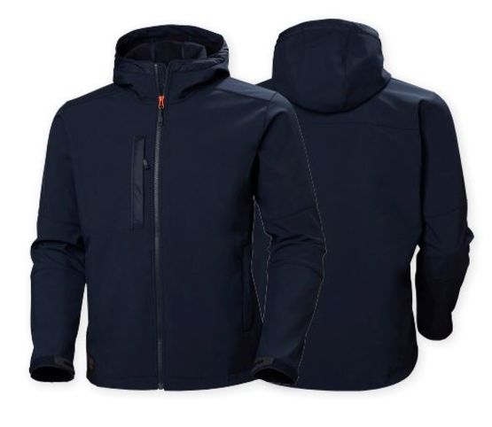  Veste à capuche ajustable | KENSINGTON HOODED SOFTSHELL JACKET - SARL HELLY HANSEN FRANCE