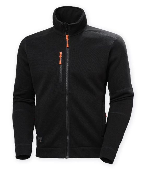  Veste en maille de polaire Polartec | KENSINGTON KNITTED FLEECE JACKET - SARL HELLY HANSEN FRANCE