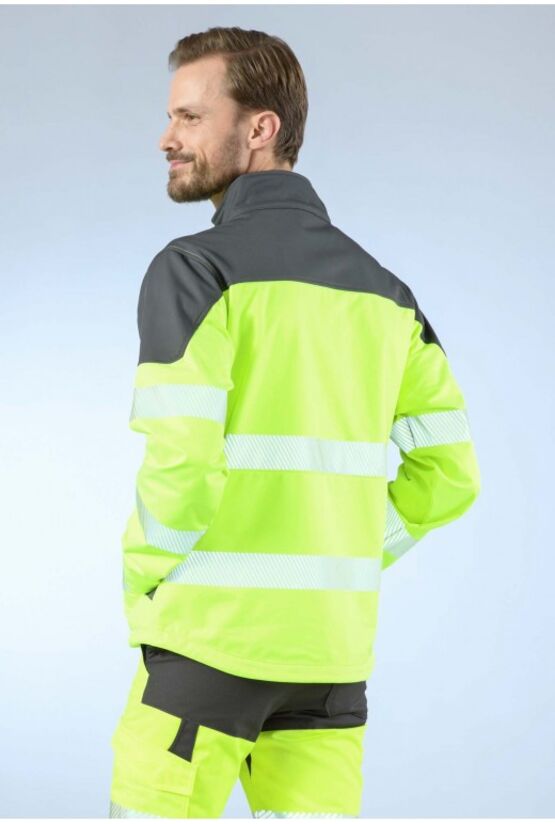  Veste softshell haute visibilité pour professionnels actifs en extérieur | 4-01-5-007 - SALMA STORE