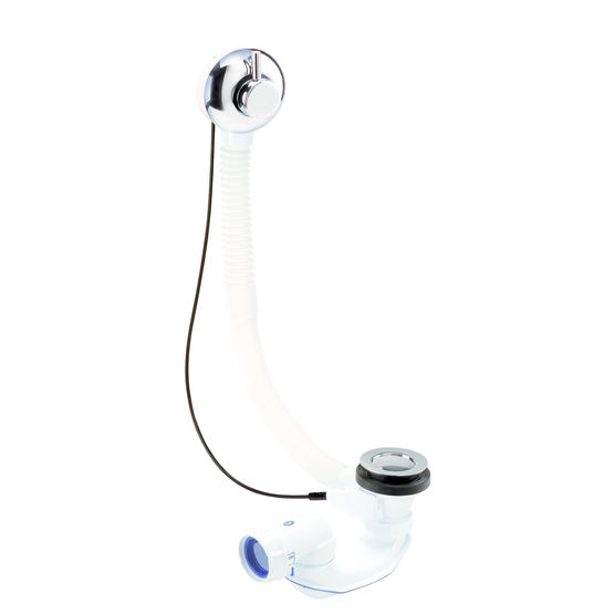 Vidage automatique de baignoire Easybain avec siphon bi-matière