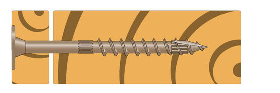  Vis à bois de construction extérieur | SDWS - Quincaillerie, accessoires de fixation, boulonnerie, visserie, clouterie
