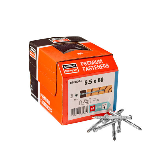  Vis terrasse bois durs Inox A4 | DSPRO A4 - SIMPSON STRONG-TIE