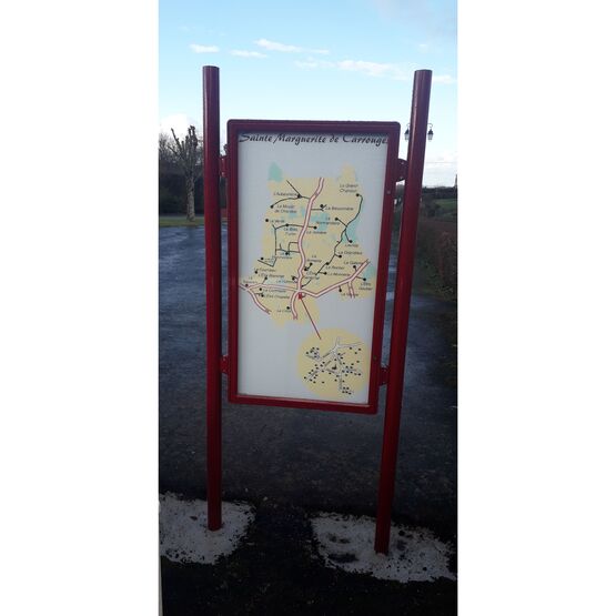  Vitrine d’affichage extérieure aluminium | 1-04-2-006 - SALMA STORE