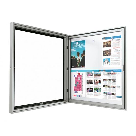  Vitrine murale Edge pour environnements professionnels, collectivités ou ERP | 1-04-2-028 - Signalétique de sécurité