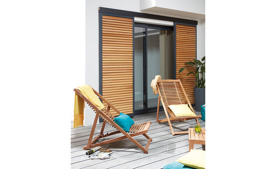  Volet coulissant bois et aluminium  | Artémis coulissant - Volets coulissants