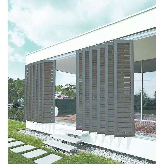 Volet coulissant, pliable et motorisé - Jusqu&#039;à huit vantaux | Griesser 