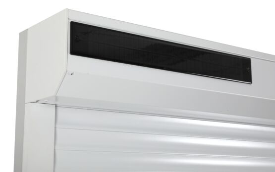  Volet roulant solaire en aluminium | Renosolis - Volet roulant à lames métalliques