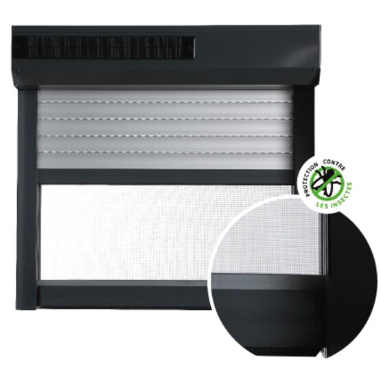 Volet roulant solaire en aluminium | Renosolis - produit présenté par PROVELIS