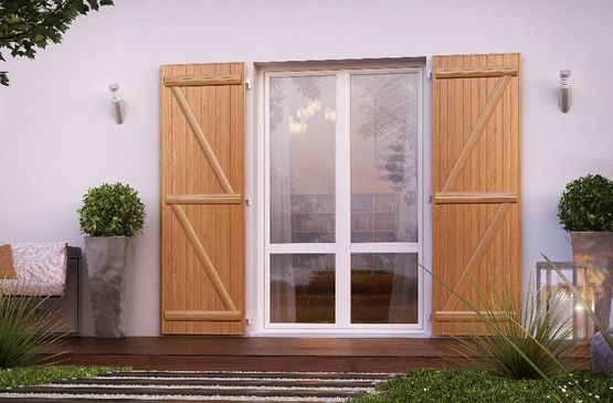  Volets battants pleins | VB 600 / VLE - PROFIALIS