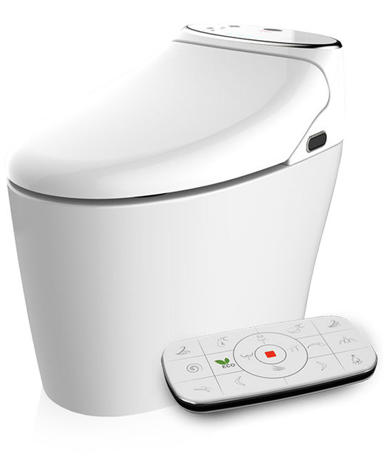 WC japonais lavant au sol SENSATION avec ouverture et fermeture automatique | SENS - EAN 3760185790116