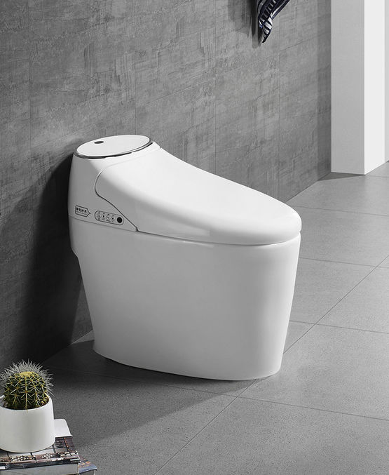  WC japonais lavant au sol SENSATION avec ouverture et fermeture automatique | SENS - EAN 3760185790116 - SANICLEAN
