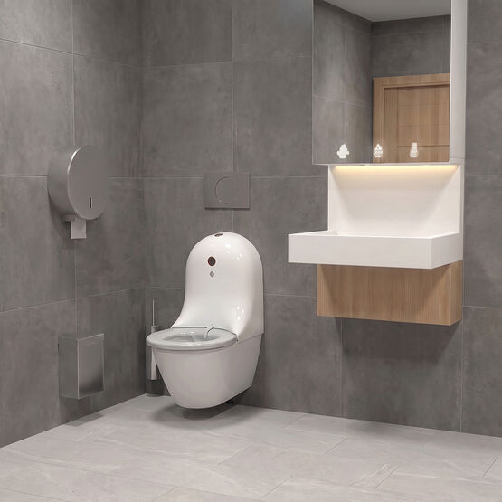  WC suspendu automatique HYGISEAT sans bride | SUP1600 - Cuvettes WC