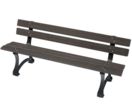 Banc de ville en compact Dublin 5 lames