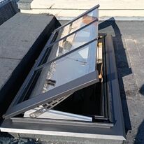 Trappe en acier pour accès toit-terrasse | Cast PMR