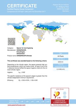 Intercalaire Warm Edge pour vitrage isolant | Swisspacer Ultimate