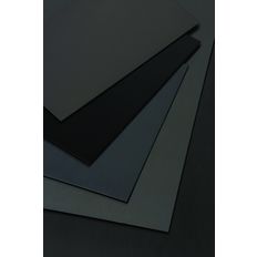 Zinc laminé cuivre-titane en cinq nuances noires | Collection Noire