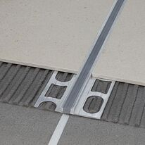 Joint de dilatation pour sols carrelés | CERFIX PROJOINT DIL NTA en aluminium avec insert EPDM