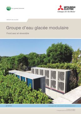 Groupe de production d'eau glacée modulaire (chiller) | E-Séries 