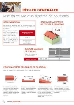 Gouttière demi-ronde de 115 ou 170 mm d'ouverture | Gouttiere demi-ronde de 25/33