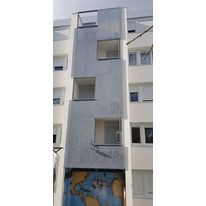 Tôle perforée pour Façade d'immeuble HLM | LIMAD30
