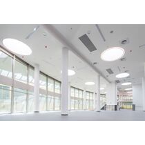 Lanterneau coupole rond pour éclairage zénithal performant | LAMILUX Rooflight F100 Circular