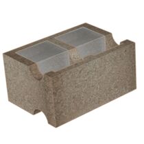 Blocs à bancher isolants en bois-ciment | Fixolite Classique avec isolant interne 