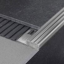 Profilé pour escaliers | CERFIX PROSTEP SIS en acier inoxydable antidérapant