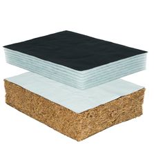 Isolation de toiture en paille de riz avec complexe mince réfléchissant | ATI Mix Isolants