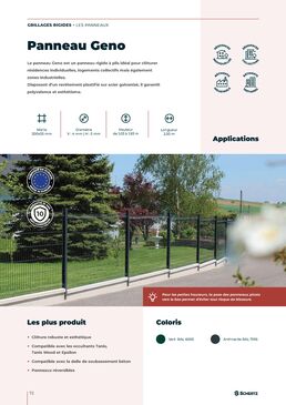 Clôture soudée en panneau rigide - gamme professionnelle | ARGO