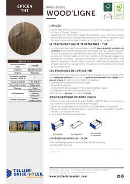 Lames de brise-soleil en bois | BSBois