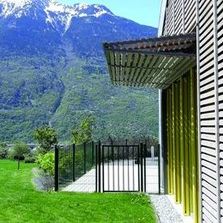 Brise-soleil relevable multimatériaux jusqu'à 4 m de largeur | BSR XXL