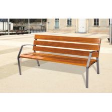 Banc de ville design Modo-08 - 6 lames - Longueur 180 cm