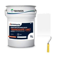 Peinture intumescente bois M1 - Blanc - Teknos Teknosafe 2467