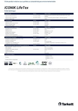 Revêtement de sol en vinyle | ICONIK LifeTex 