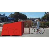 Consigne individuelle pour vélos en tôle galvanisée | Box Berlin