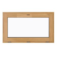 Abattant bois sur mesure | Abattant chêne Arboreal lasuré – double vitrage ECLAZ®ZEN