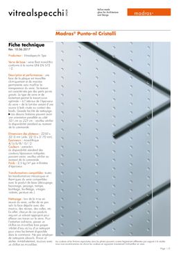 Verre transparent | Madras® Punto-nl Cristalli