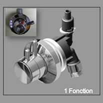Mitigeur thermostatique 1 fonction pour cabine de douche ou colonne NOVELLINI | RUBTPLA10K