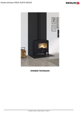 Poêle à bois Agate 