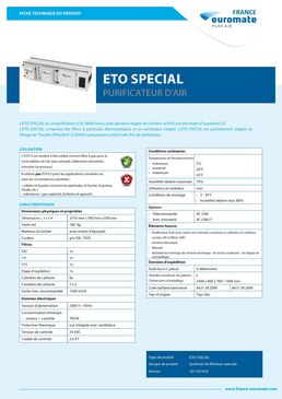 Purificateur d'air | ETO SPECIAL 