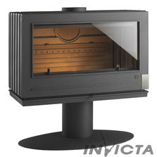 Poêle cheminée à bois 14 kW à post combustion pour grand volume | Elton 6127-44