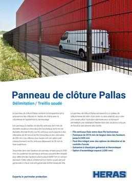Clôtures en treillis soudées | Pallas