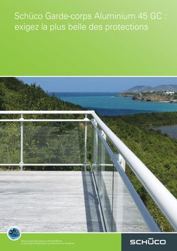 Garde-corps en aluminium pour intérieur ou extérieur | Système 45GC