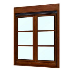 Fenêtre aspect bois imitant l'assemblage tenon-mortaise | PVC Homkia Bois