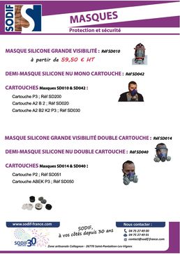 Masque à gaz | Masque SD010