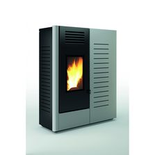 Poêle à granulés de bois 11 kW au design ultra moderne | Urubu C077FH