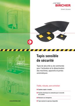 Tapis sensible de sécurité pour conducteur embarqué | EMP