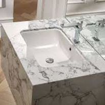 Vasque sous plan forme rectangulaire en acier titane vitrifié | BetteOne 