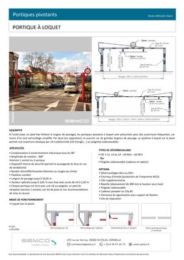 Portique pivotant | Portique à loquet en acier pour contrôle d'accès